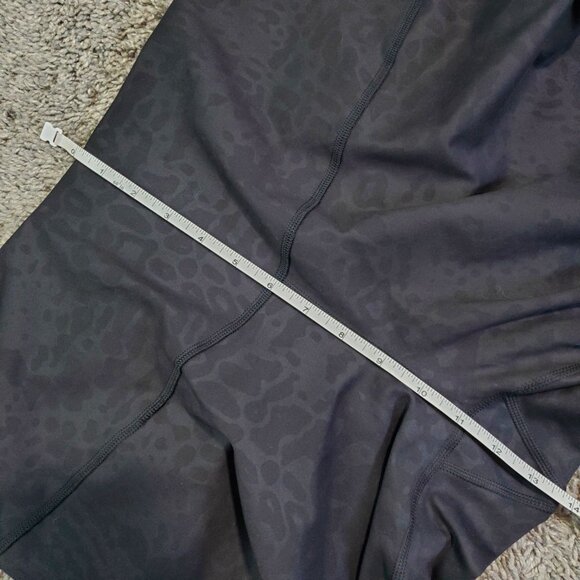 NWT Adidas  x 11 Honore Black Animal Print Flared Cropped Athletic Leggings - 2X - Picture 6 of 7